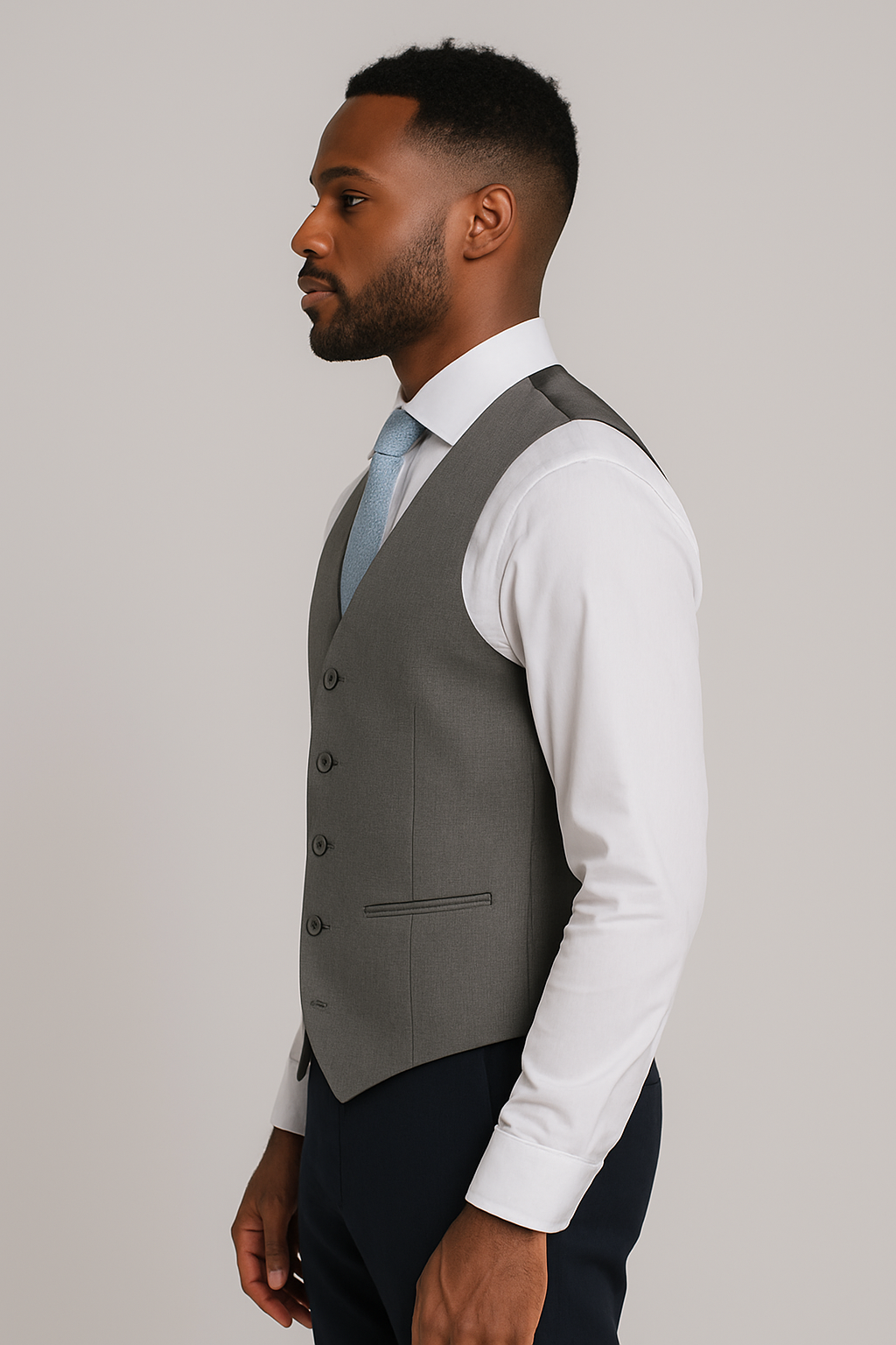 Vests Premium AS1K3018RG Dark Grey