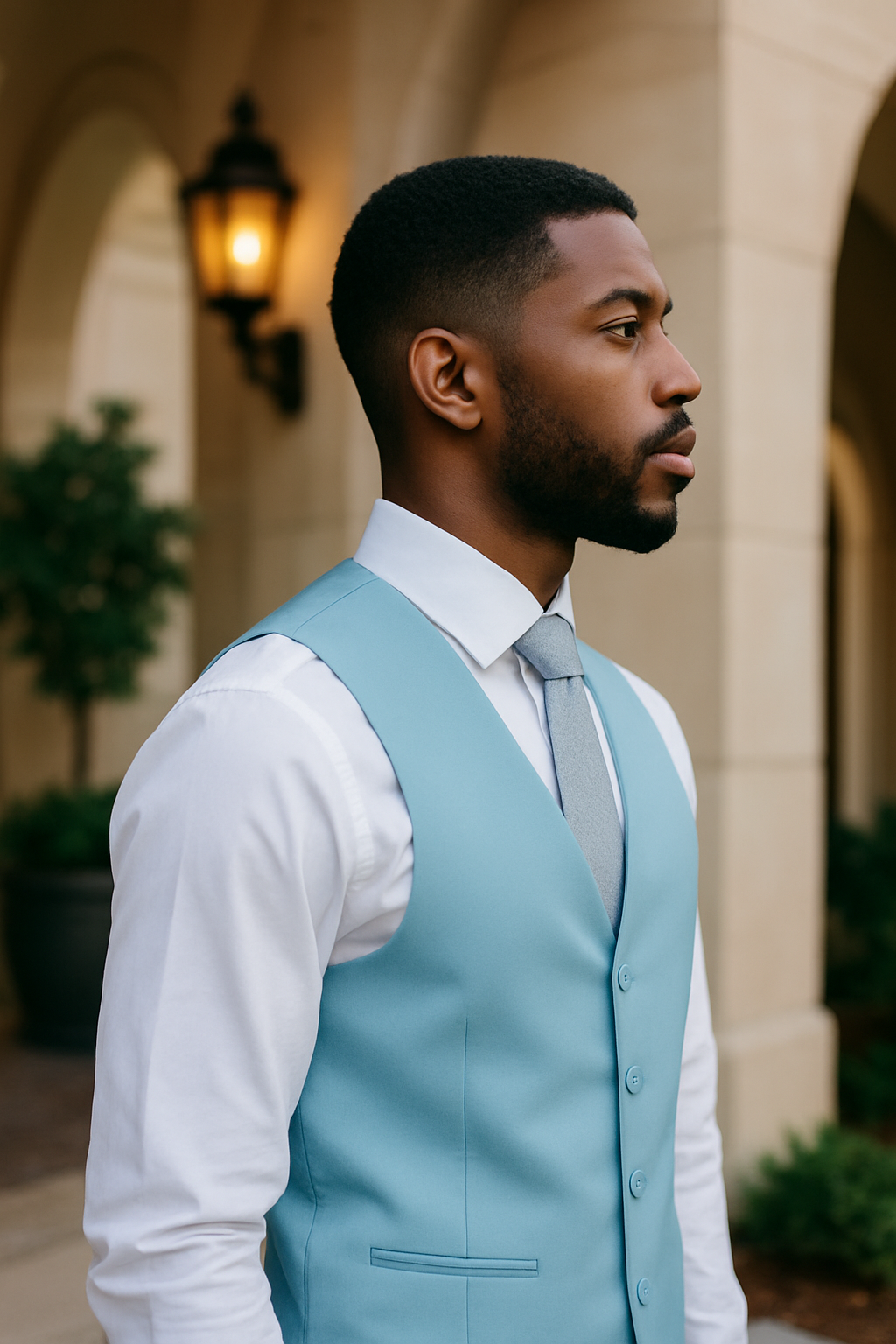 Vests Premium AS1K3018RG Robin's Egg Blue