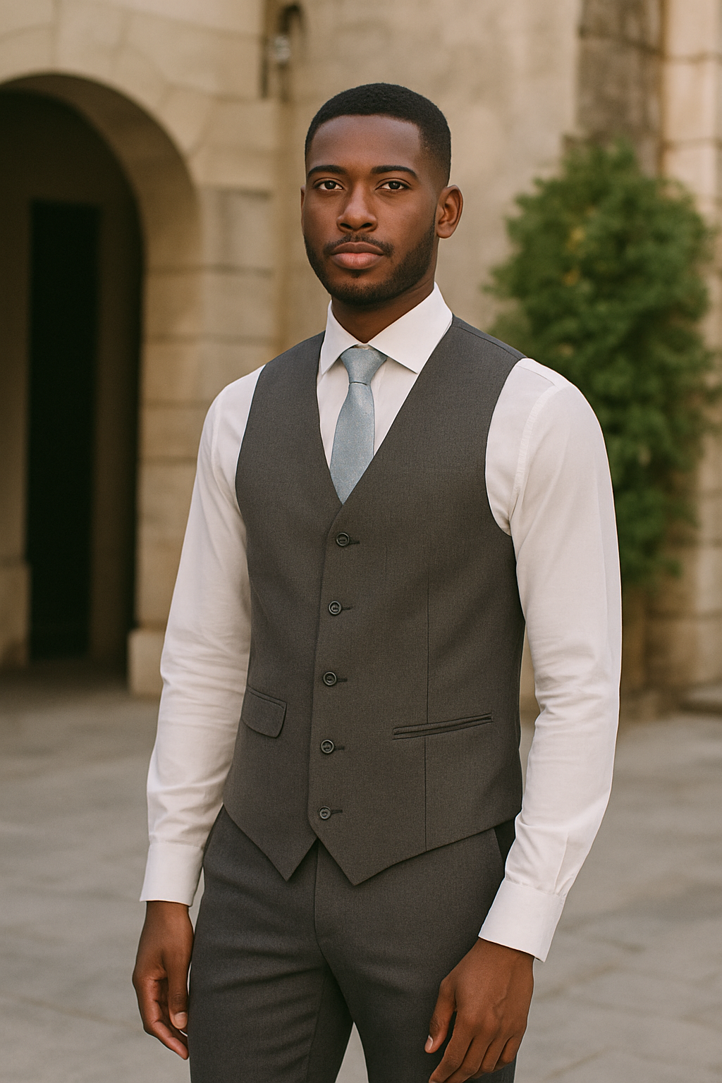 Vests Premium AS1K3018RG Dark Grey