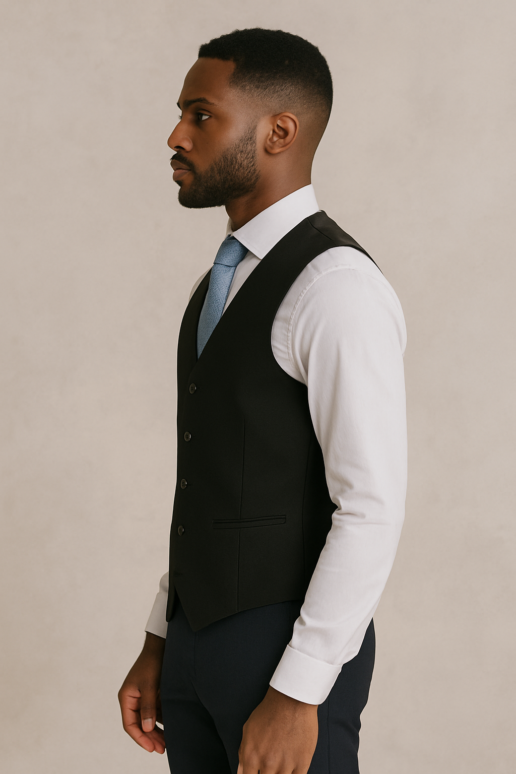 Vests Premium AS1K3018RG Black