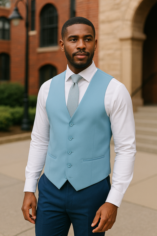 Vests Premium AS1K3018RG Robin's Egg Blue